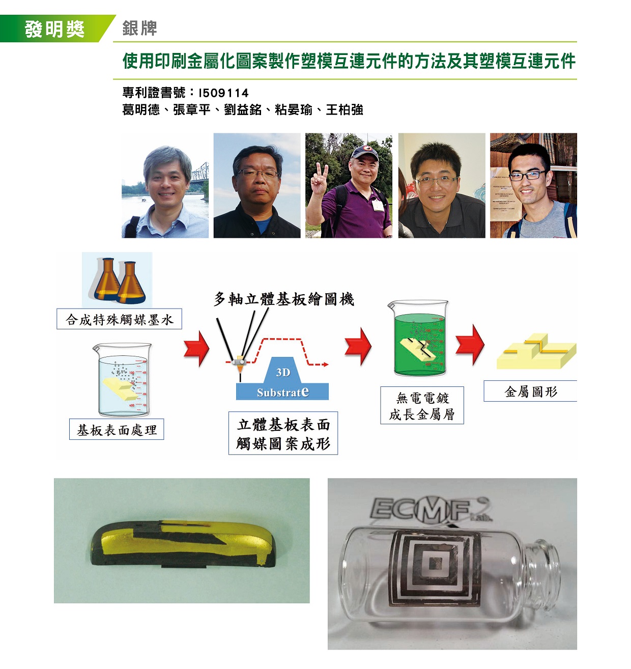 12_使用印刷金屬化圖案製作塑模互連元件的方法及其塑模互連元件
