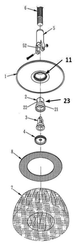 拖把包含平板狀結合座及樞接件等構件