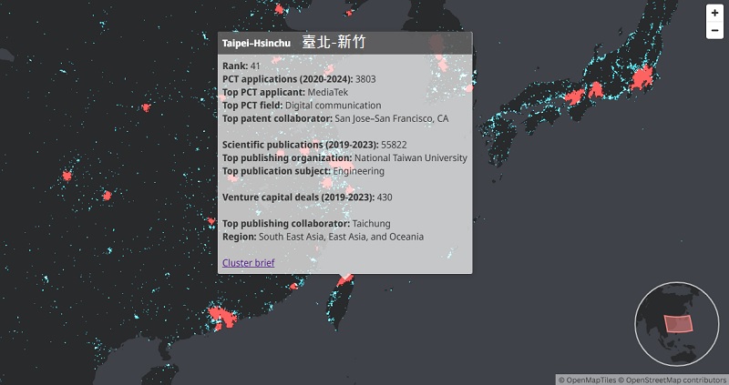 圖_臺北新竹全球百大創新集群排序41
